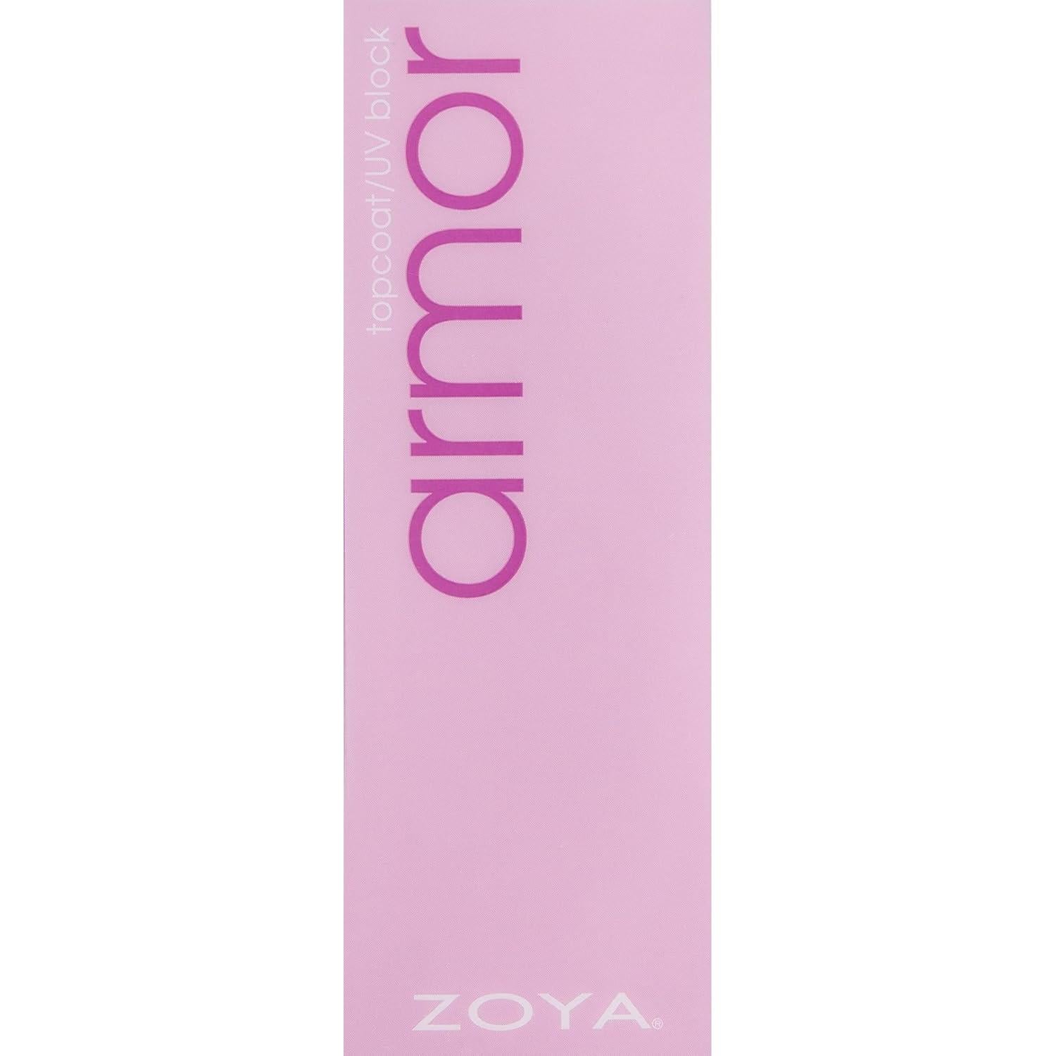 Top Coat ZOYA Armor 14.79 ml - Brillo y Protección Uñas