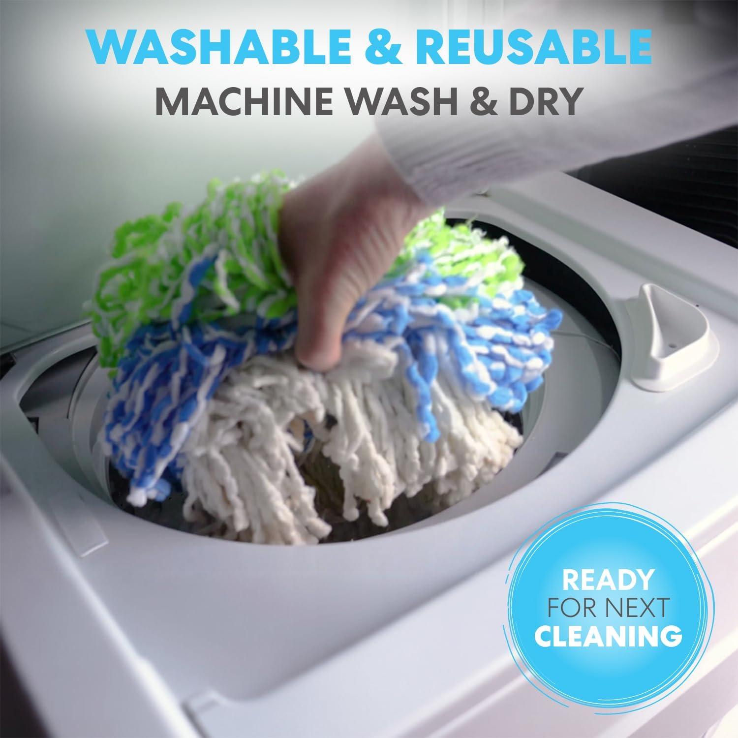 Sistema de Limpieza Mop Giratorio Simpli-Magic 79349 3 Cabezas