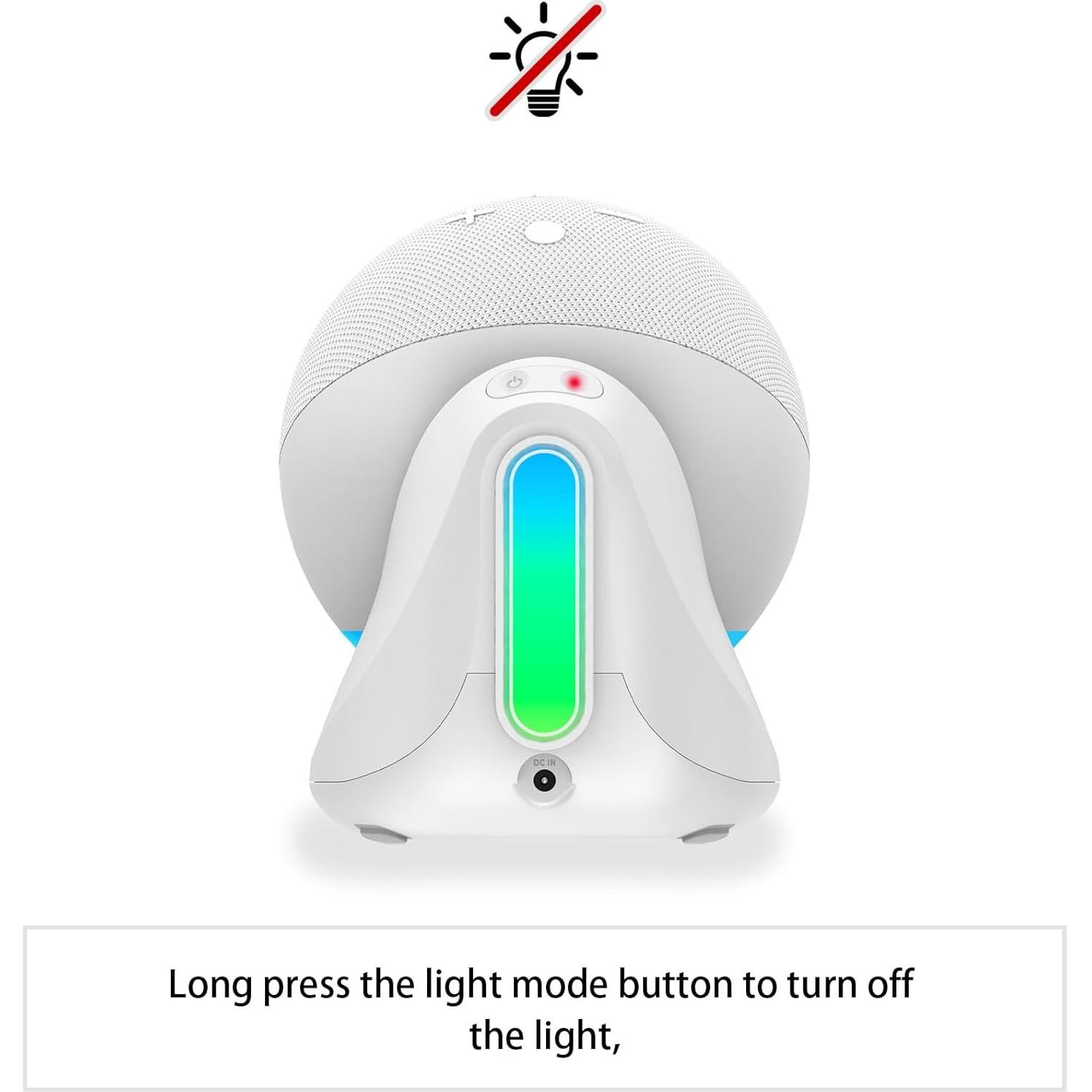 Base de batería Fanxoo ED5 10000mAh para Echo Dot 5ta gen