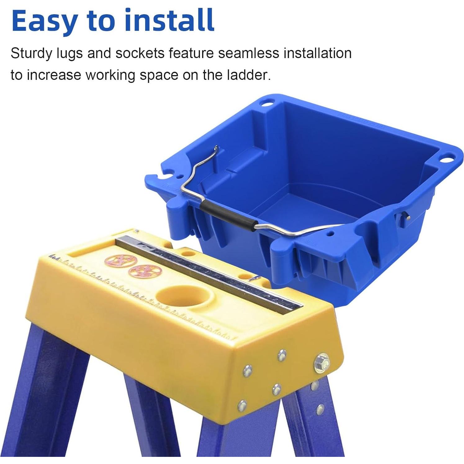 Cubo de Trabajo AC52-UB para Escaleras Werner 6000-6300