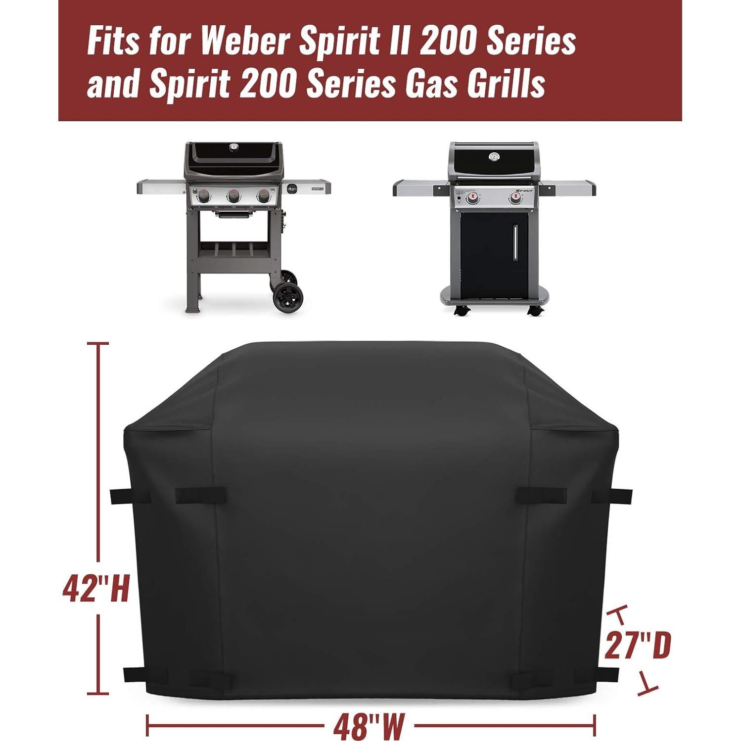 Funda para Parrilla NUPICK 48" para Weber Spirit II E210