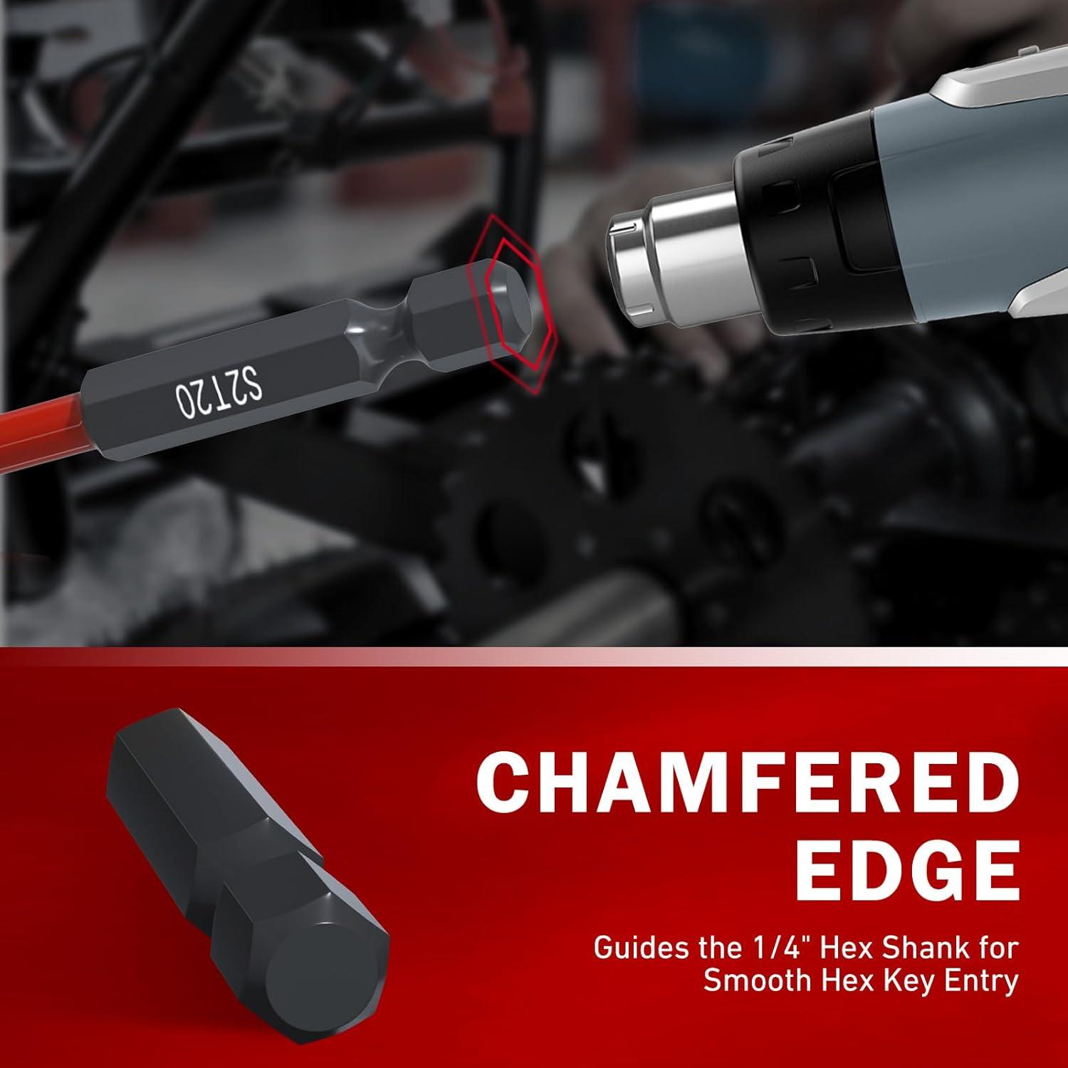 Juego de Puntas Torx 13 Piezas XOOL 150mm Acero S2 Magnético