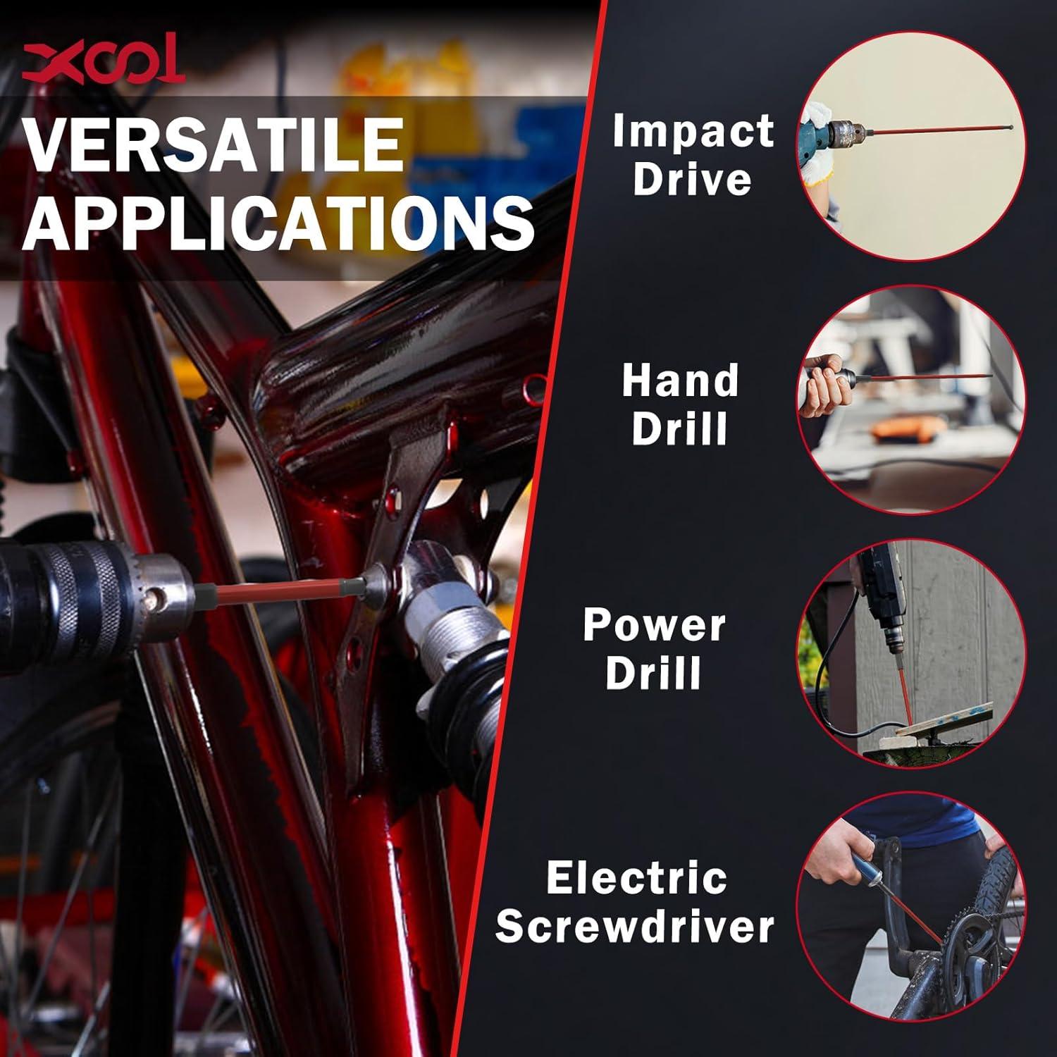 Juego de Puntas Torx 13 Piezas XOOL 150mm Acero S2 Magnético