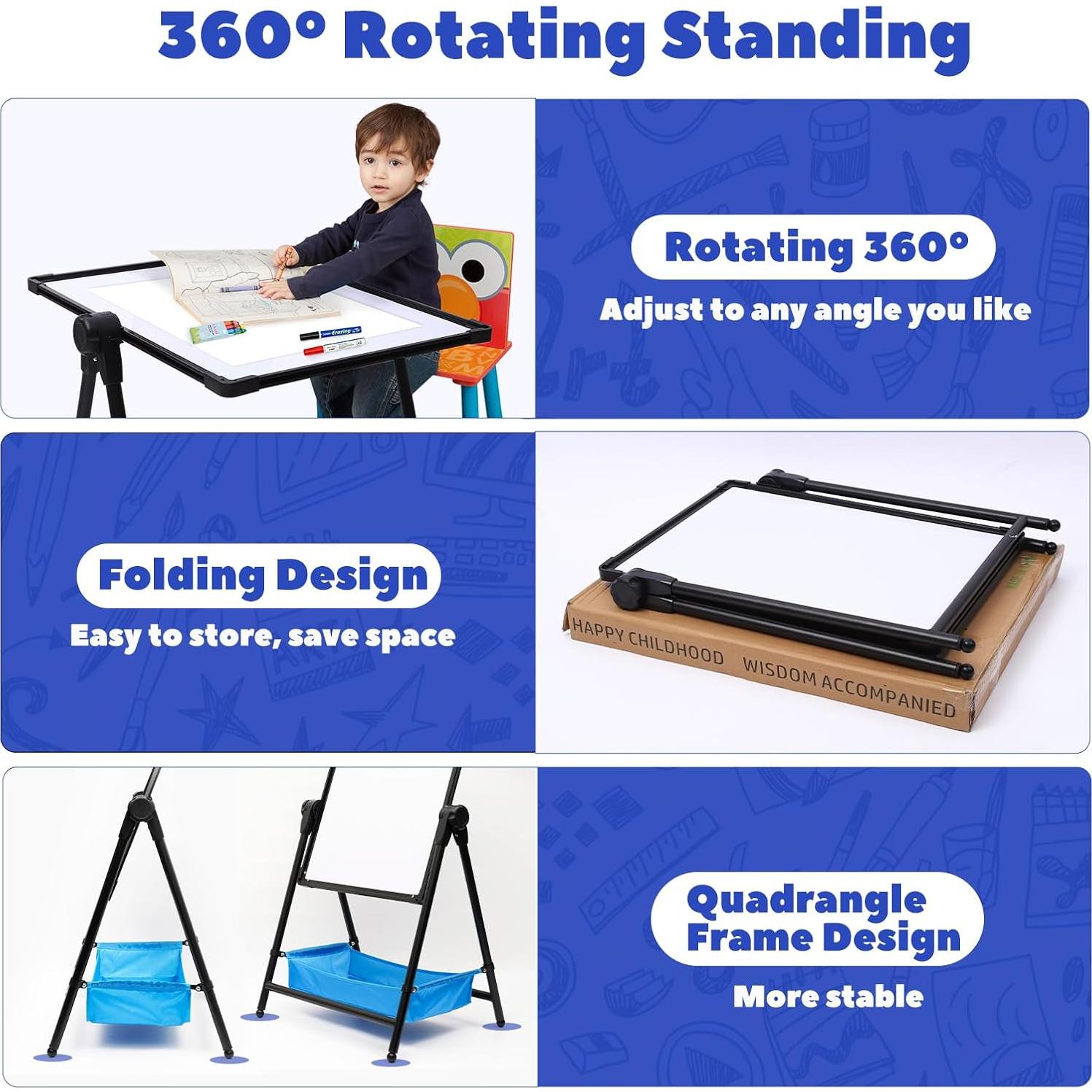 Caballete de Arte Ajustable Arkyomi YL27 con Accesorios