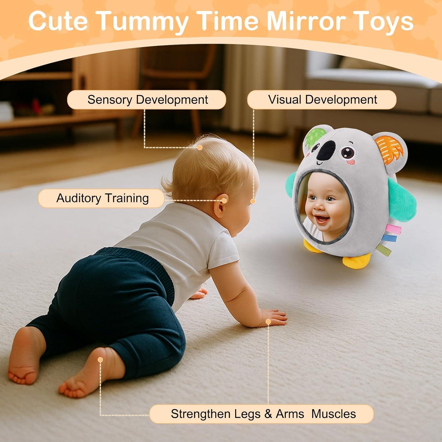 Juguete Sensorial FIOBEE Koala Gris para Bebés 0+ Meses