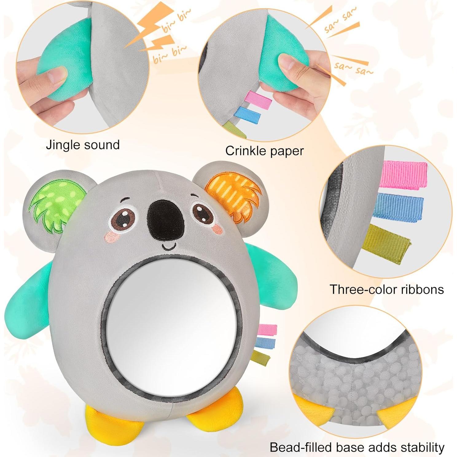 Juguete Sensorial FIOBEE Koala Gris para Bebés 0+ Meses