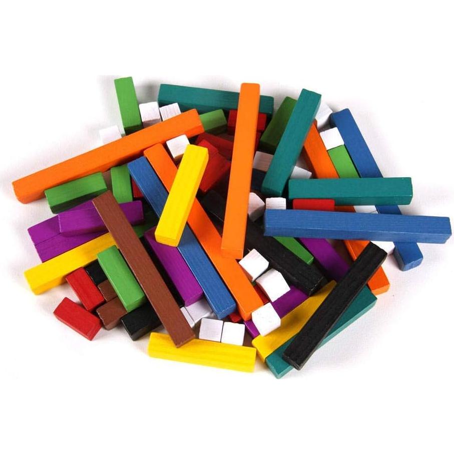 Barras Cuisenaire hand2mind - Juego de Manipulativos Matemáticos