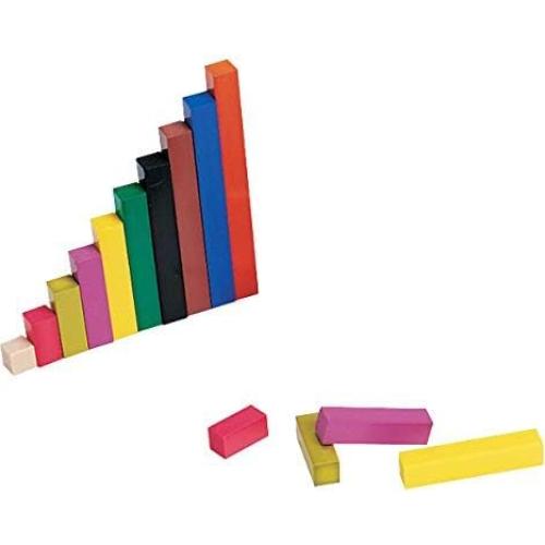 Barras Cuisenaire hand2mind - Juego de Manipulativos Matemáticos