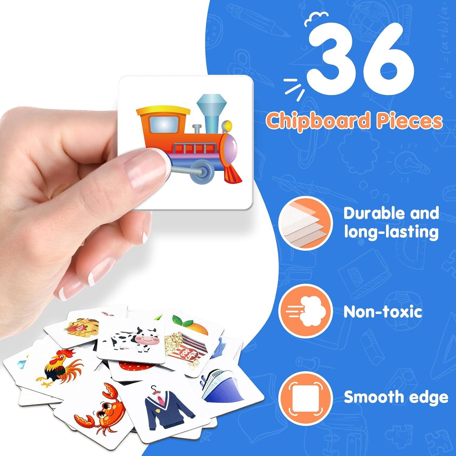 Juego de Clasificación EAMAY con 6 Alfombrillas y 36 Piezas