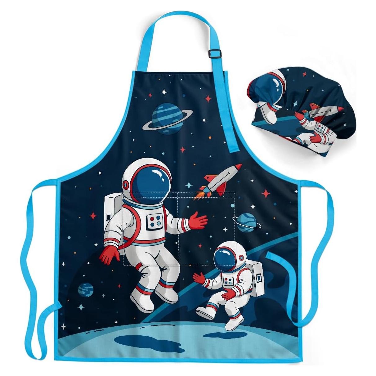 Conjunto de Delantal y Gorro de Chef Sandjest para Niños