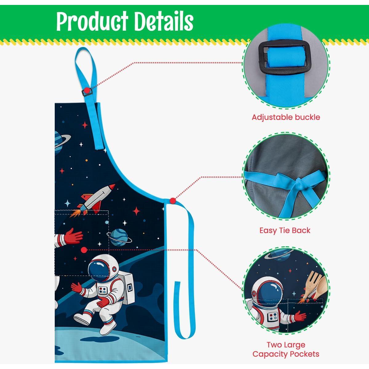 Conjunto de Delantal y Gorro de Chef Sandjest para Niños