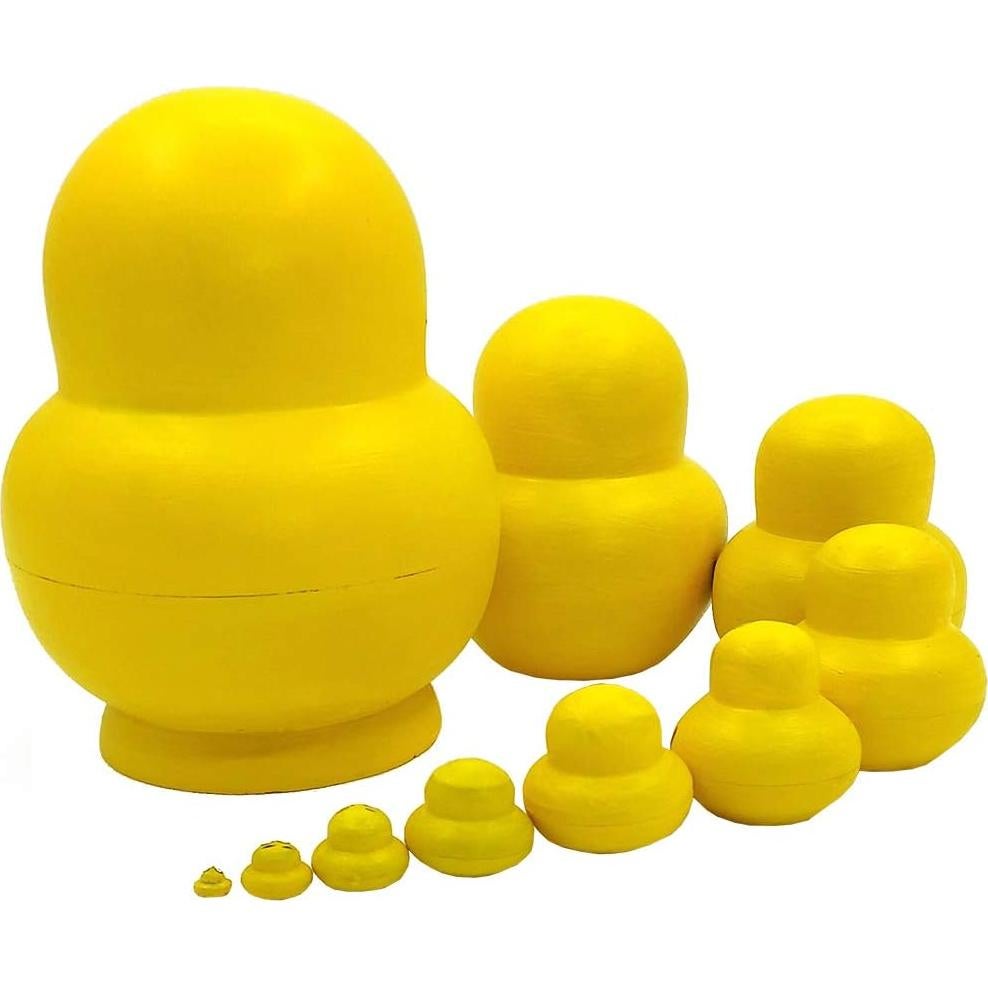 Juguetes de Anidación Animal Moonmo 10pcs - Muñecas Matryoshka