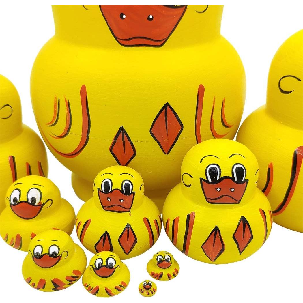 Juguetes de Anidación Animal Moonmo 10pcs - Muñecas Matryoshka