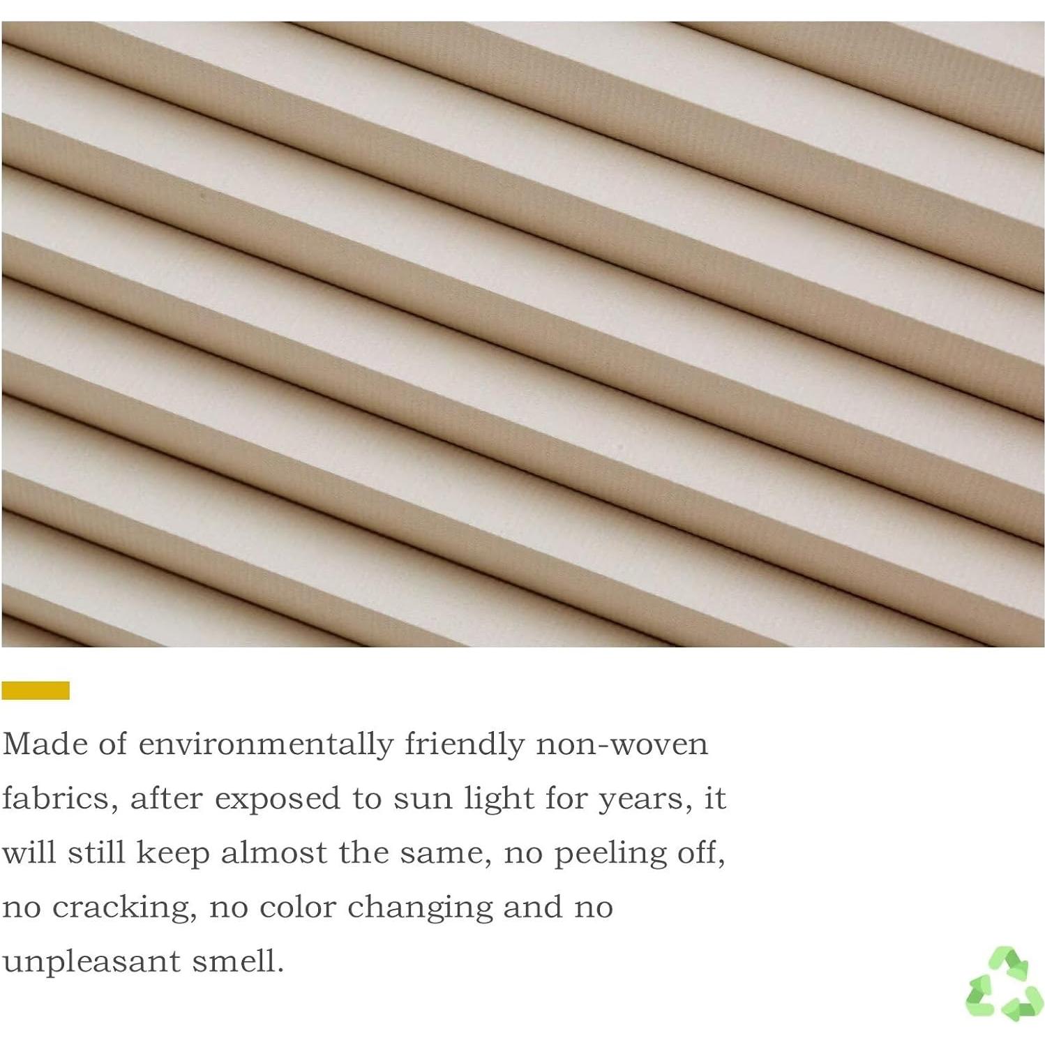 Cortina Celular Blackout MYshade 40.6x91.4 cm Beige Sin Cuerda