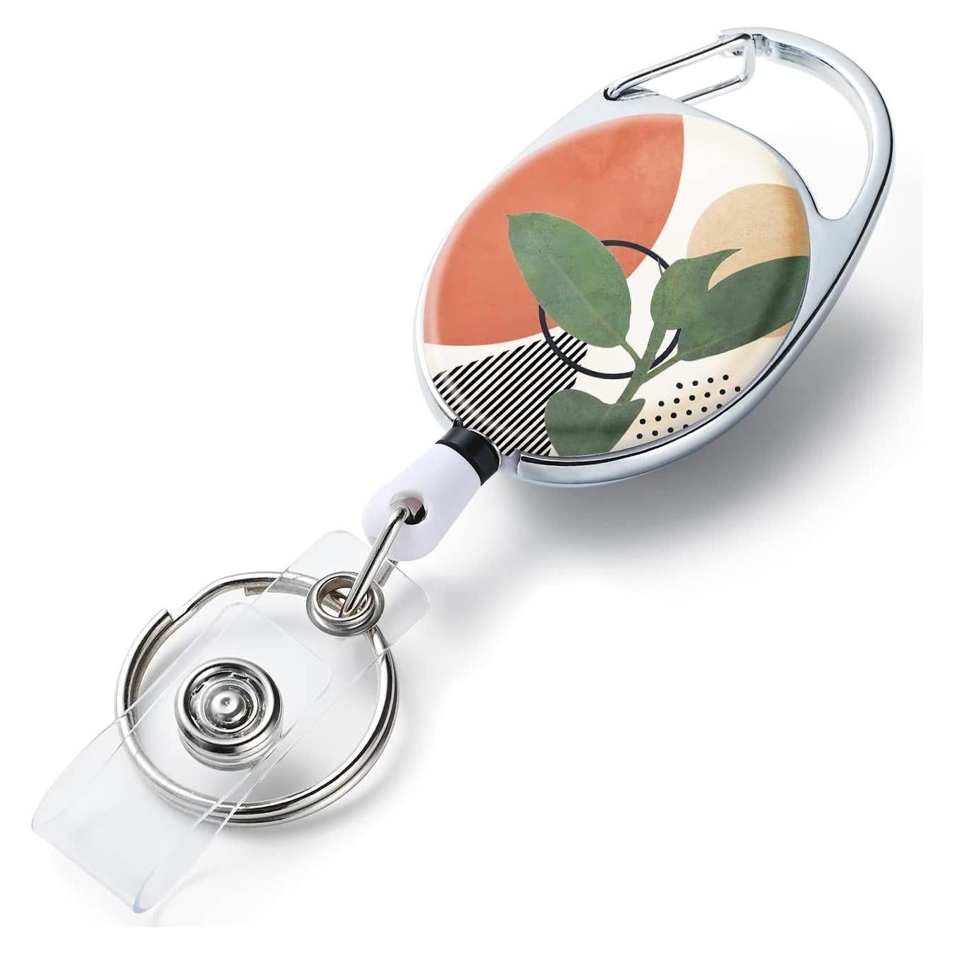 Porta Credenciales Retráctil TJIHACNGE Doble Cara Nylon 62 cm