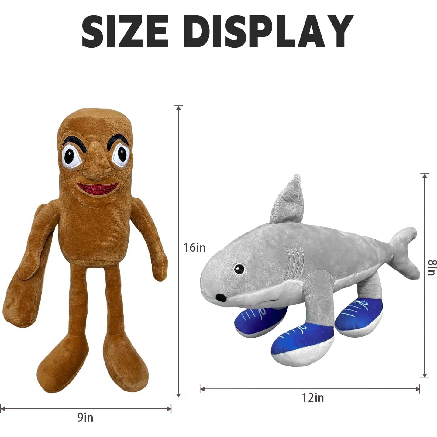 Peluche Tung Tung Tung Sahur 30.48 cm Suave y Divertido 2 Pcs