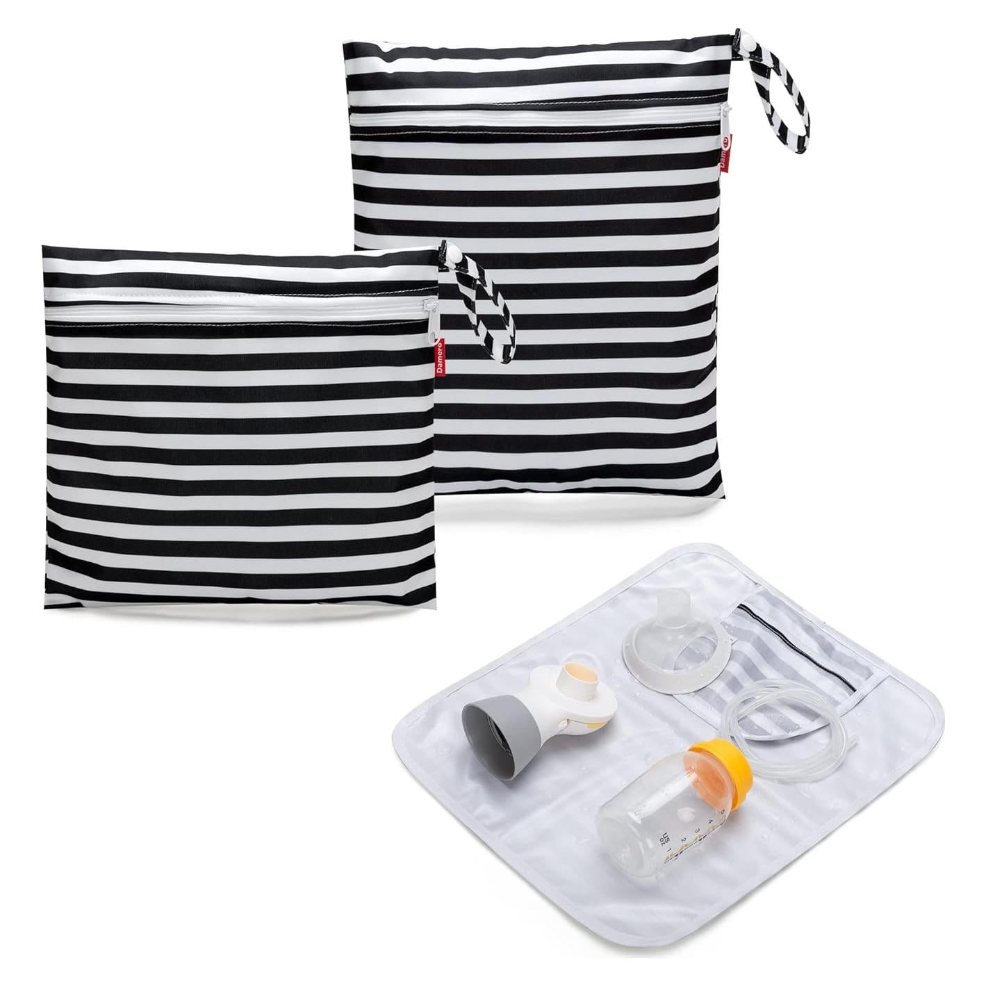 Bolsa para Piezas de Extractor de Leche Damero - 2 Paquetes