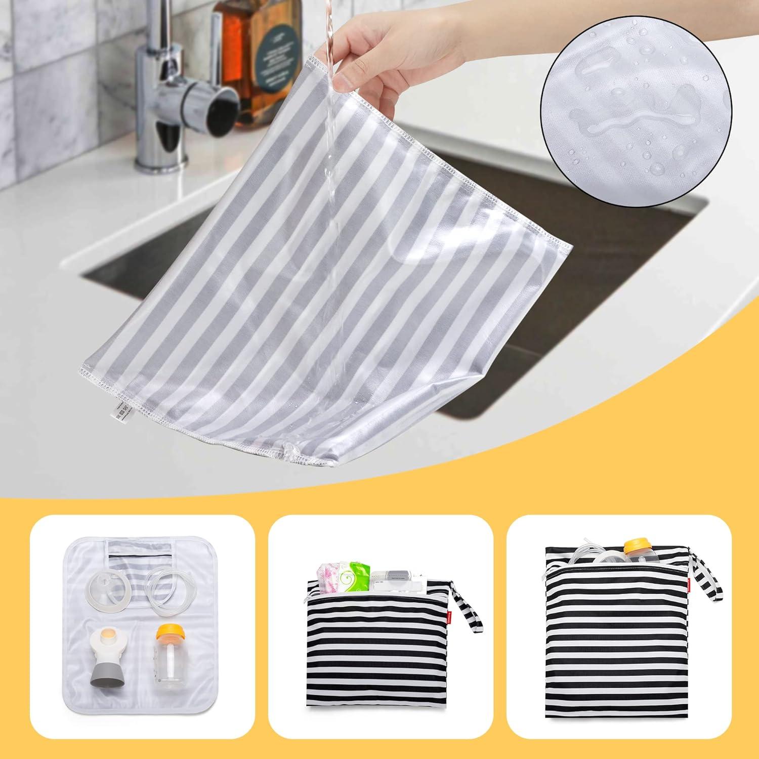 Bolsa para Piezas de Extractor de Leche Damero - 2 Paquetes