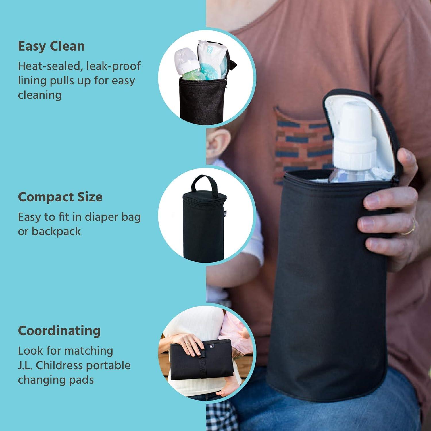 Bolsa Enfriadora de Leche Materna J.L. Childress - Negra