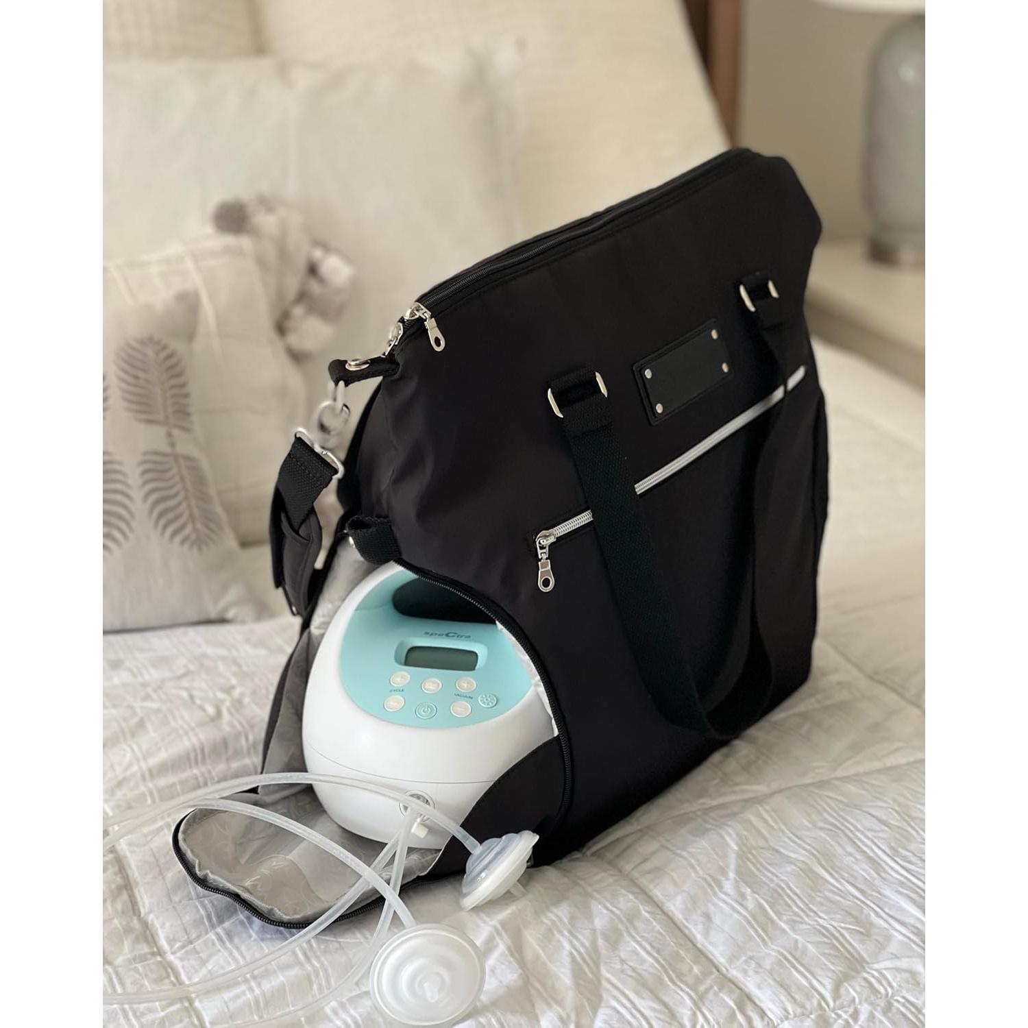 Bolsa de Extractor de Leche Lizzy Sarah Wells - Nylon Negro