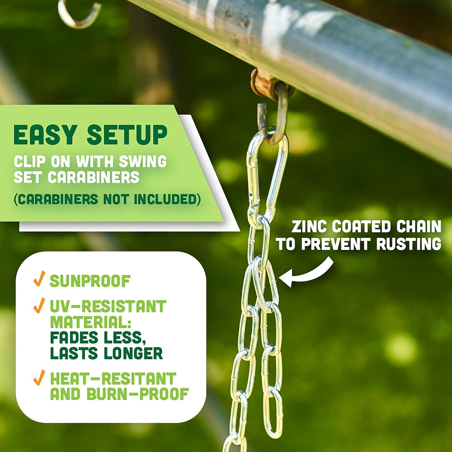 Columpio de Cubo Deluxe Productos Squirrel para Niños - Azul