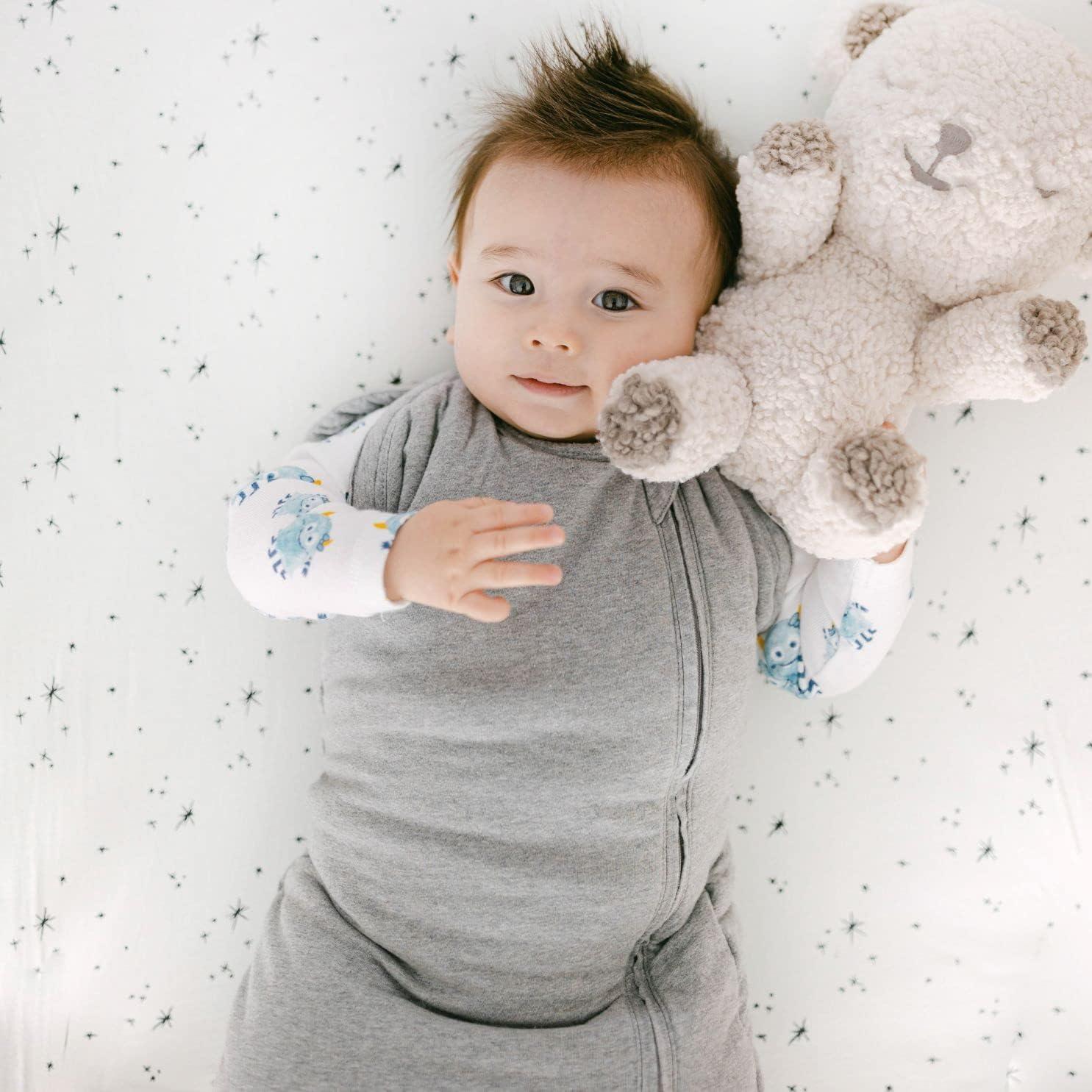 Saco de dormir Sleepea Comforter Happiest Baby - Swaddle 100% Algodón Orgánico - Pequeño Grafito