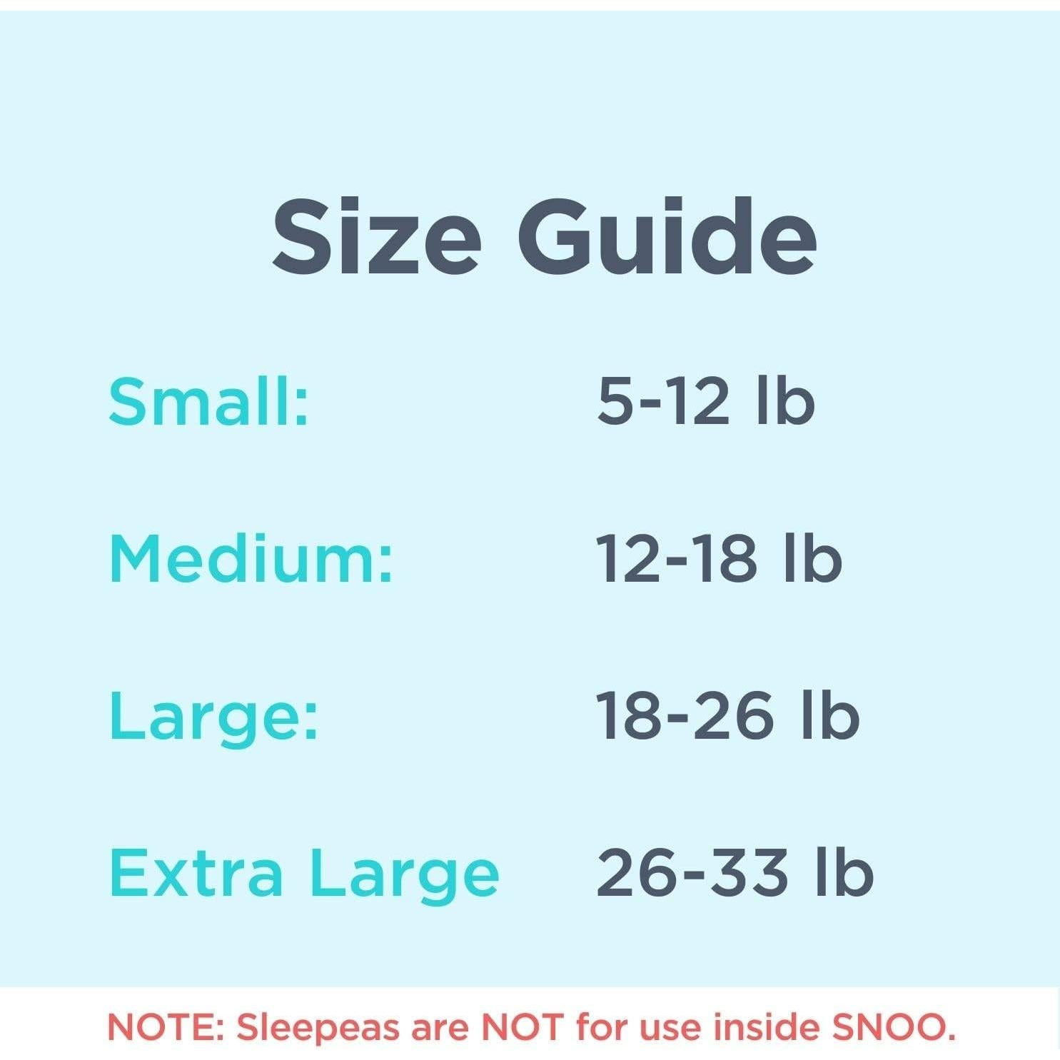 Saco de dormir Sleepea Comforter Happiest Baby - Swaddle 100% Algodón Orgánico - Pequeño Grafito