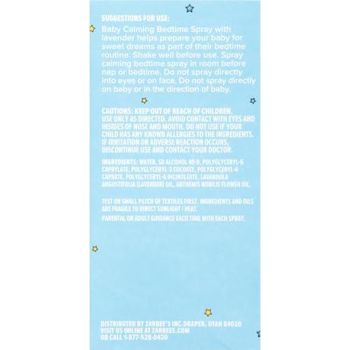 Spray Calmante para Dormir Bebés Zarbee's 59ml (Paquete de 2)