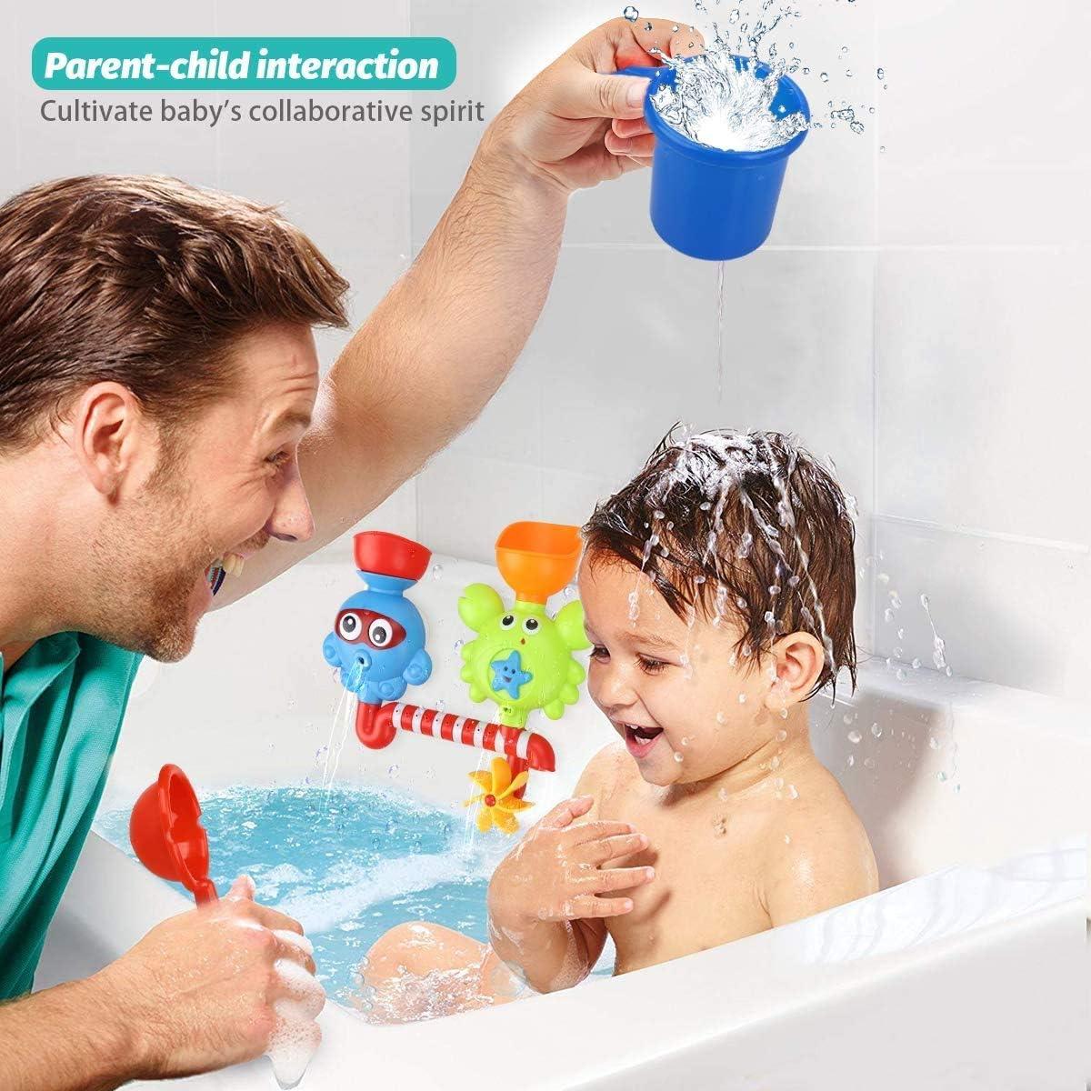 Set de Juguetes de Baño GOODLOGO con 9 Piezas para Niños