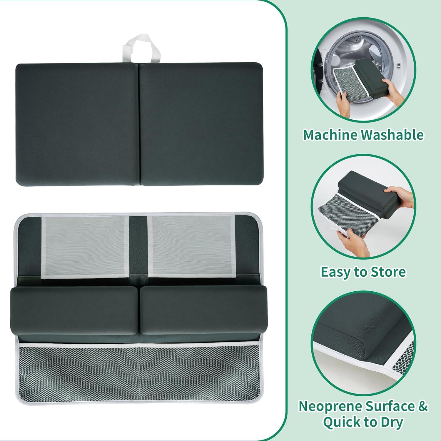 Almohadilla para Rodillas y Codos de Baño Omixe 3.81cm Gris