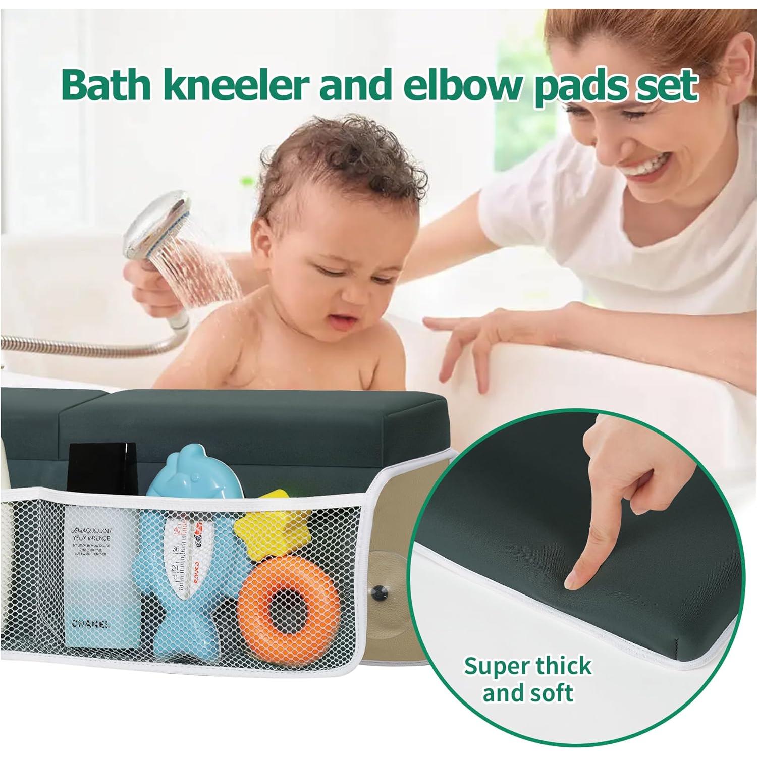 Almohadilla para Rodillas y Codos de Baño Omixe 3.81cm Gris