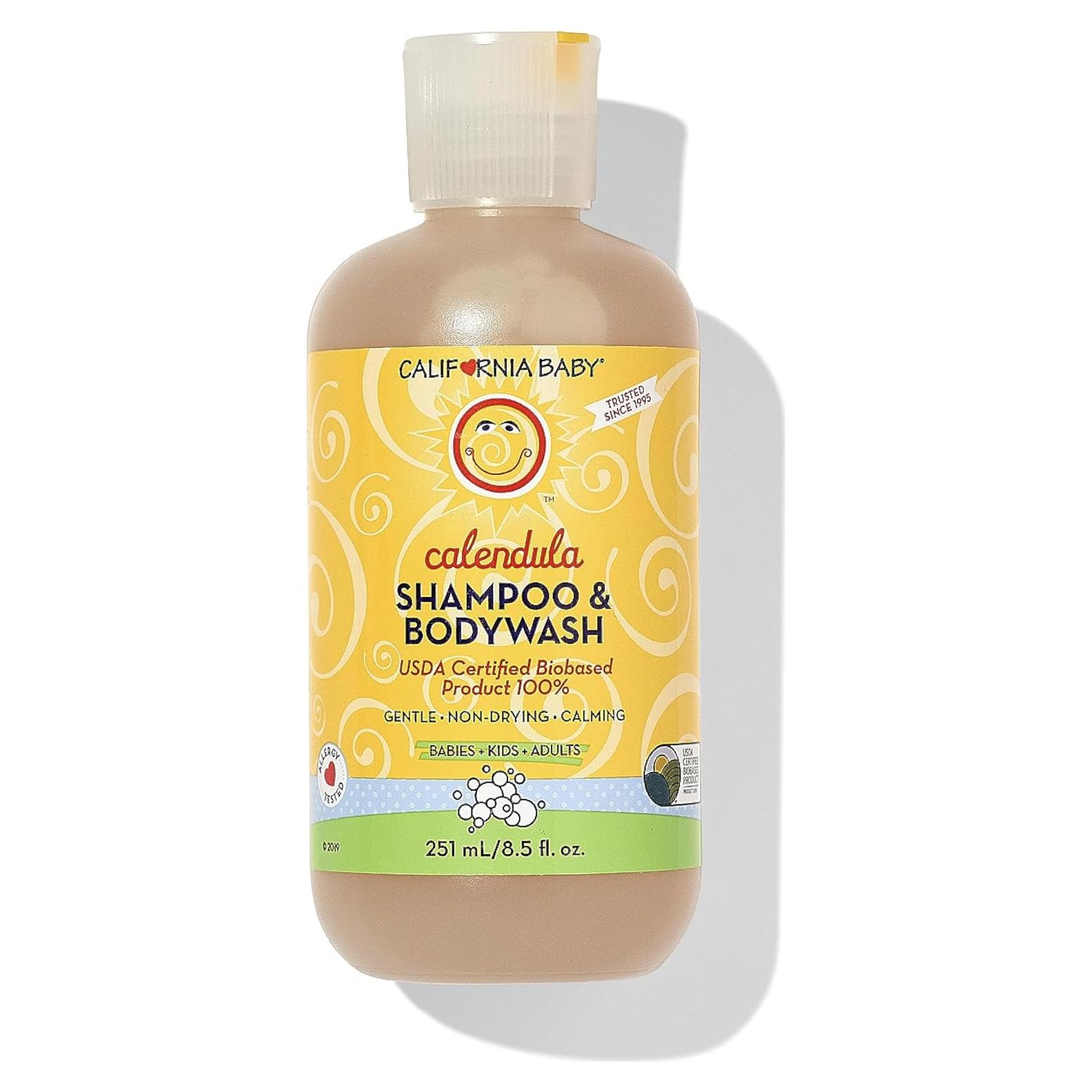 Champú y Gel de Baño California Baby Caléndula 250 mL