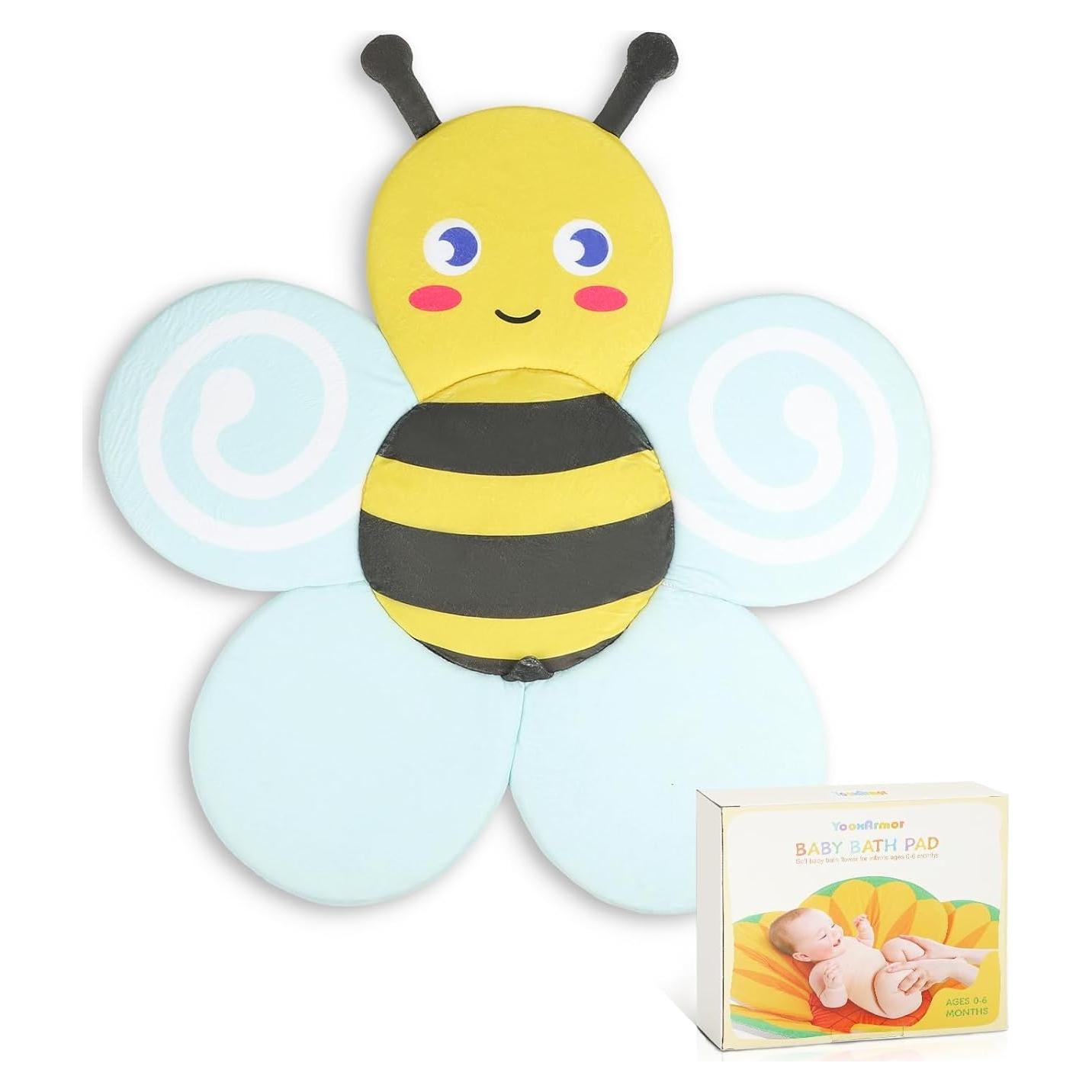 Almohadilla de Baño para Bebés Abeja 79.5 cm Antideslizante