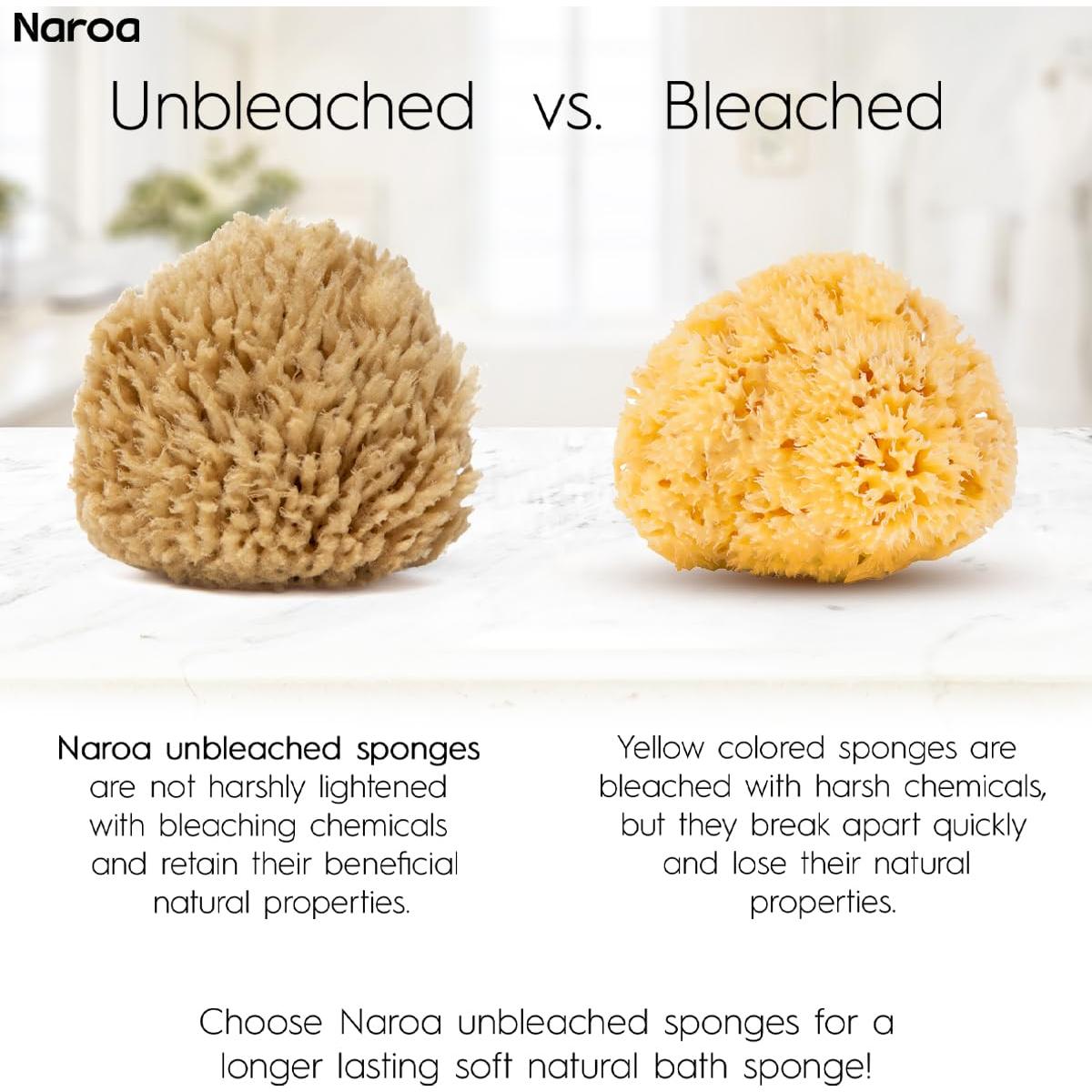 Esponja Natural para Bebés Naroa - Suave y Biodegradable