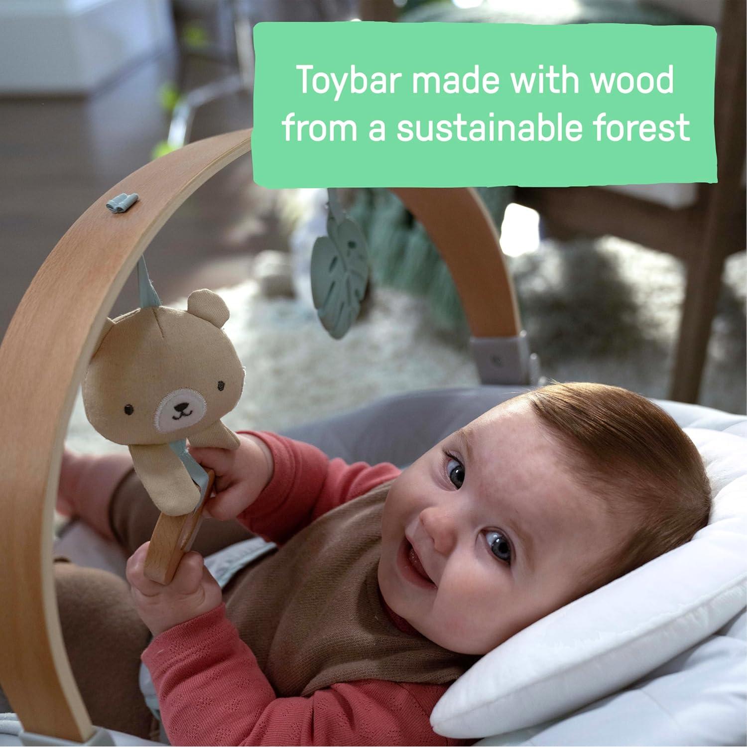 Balancín para Bebé Ingenuity Cozy Spot con Juguetes, Gris