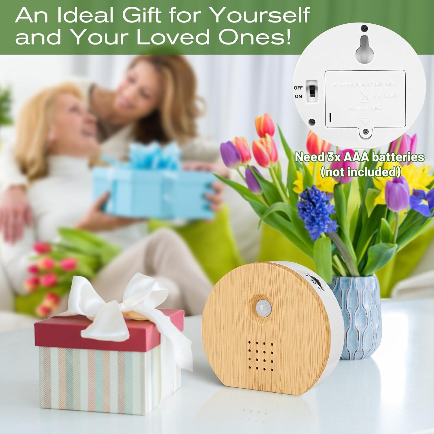 Caja de Sonido de Naturaleza FLLVILLEY con 9 Canciones Relajantes