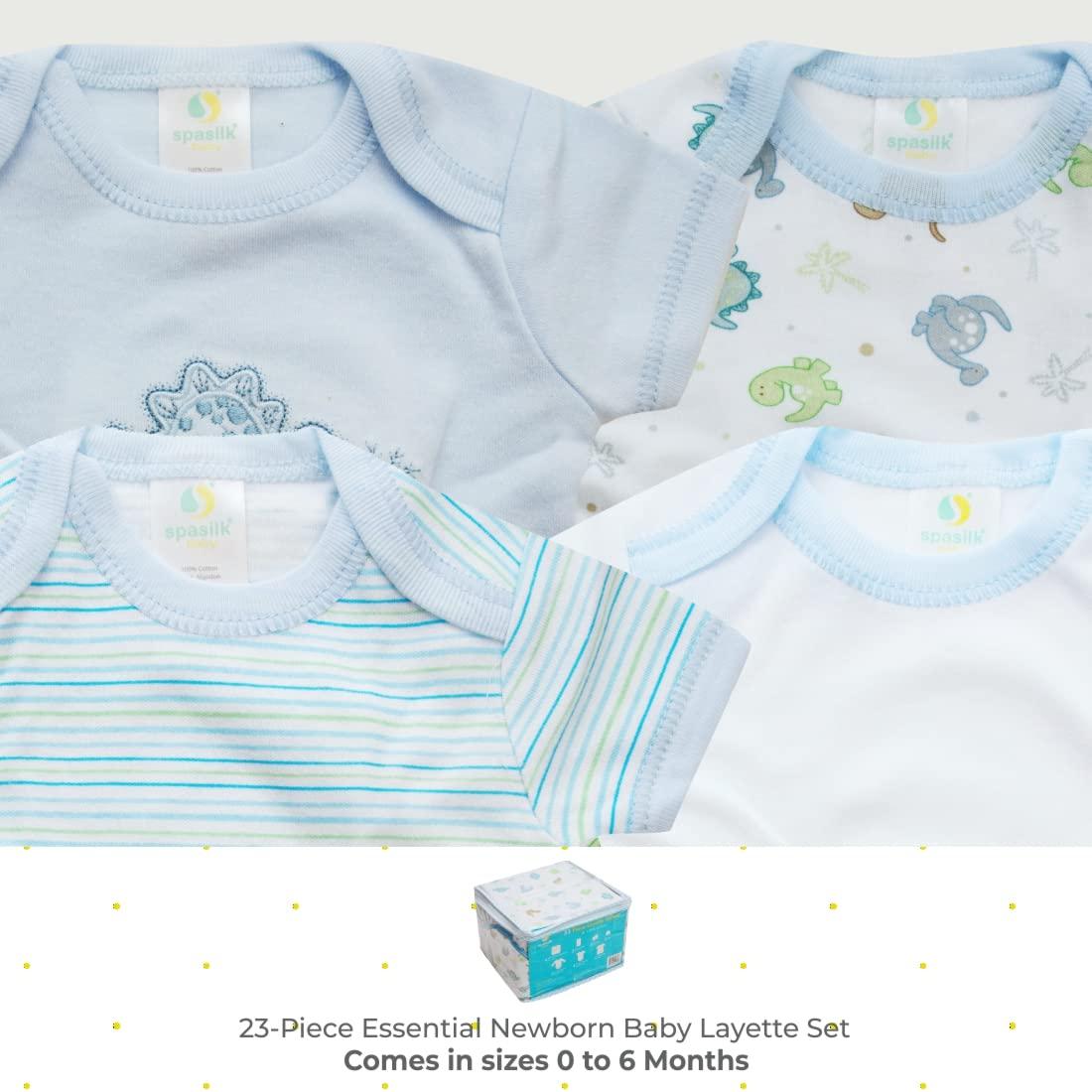 Conjunto de Regalo Esencial Spasilk 23 Piezas Bebé 0-6 Meses