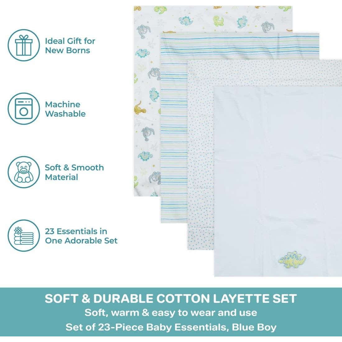 Conjunto de Regalo Esencial Spasilk 23 Piezas Bebé 0-6 Meses