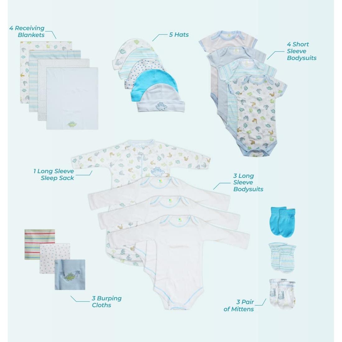 Conjunto de Regalo Esencial Spasilk 23 Piezas Bebé 0-6 Meses