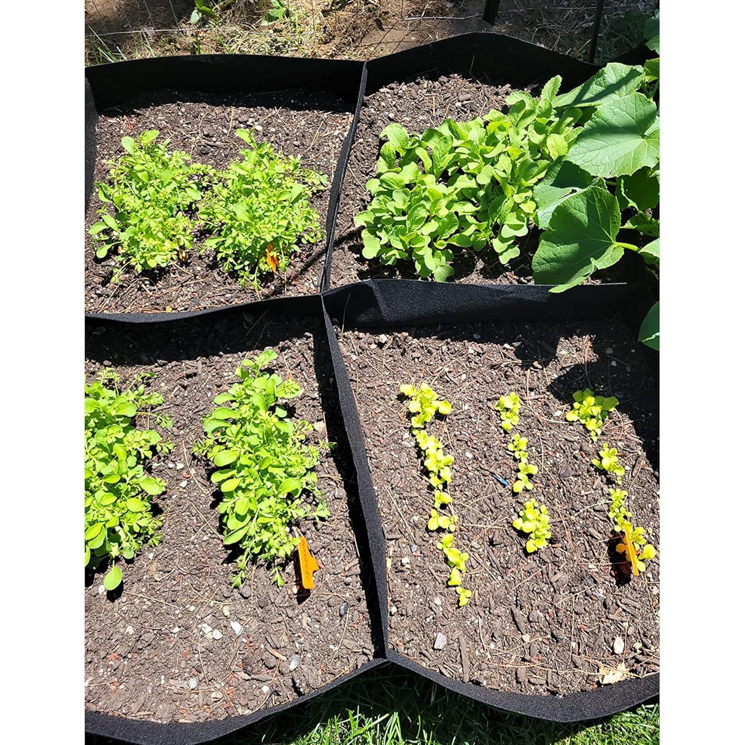 Bolsa de Jardín Elevada CJGQ 128 Galones 8 Rejillas 3x6 ft