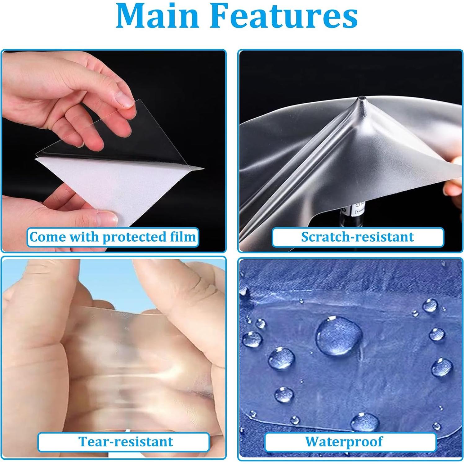 Kit de Reparación Inflable Masney 3.15m x 3m Cinta TPU Impermeable