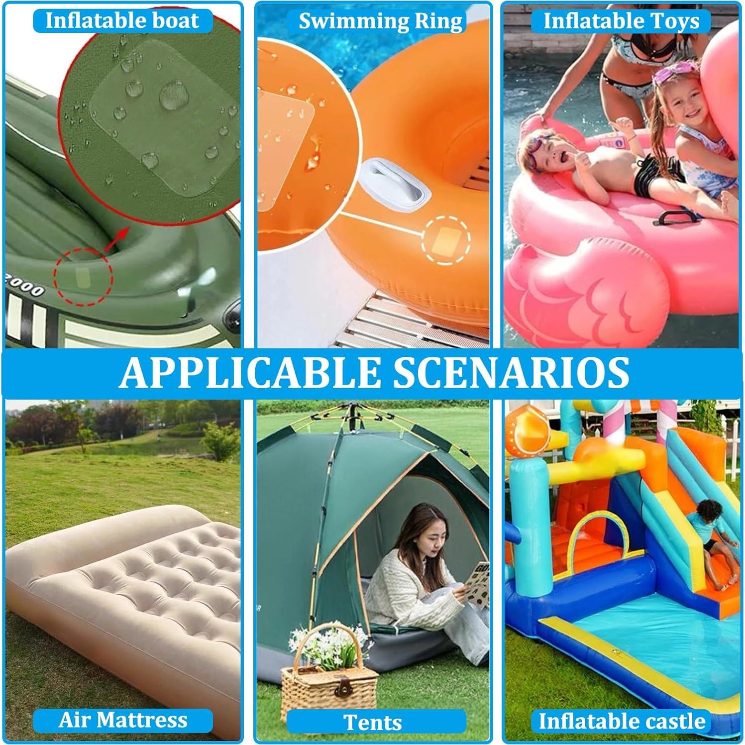 Kit de Reparación Inflable Masney 3.15m x 3m Cinta TPU Impermeable