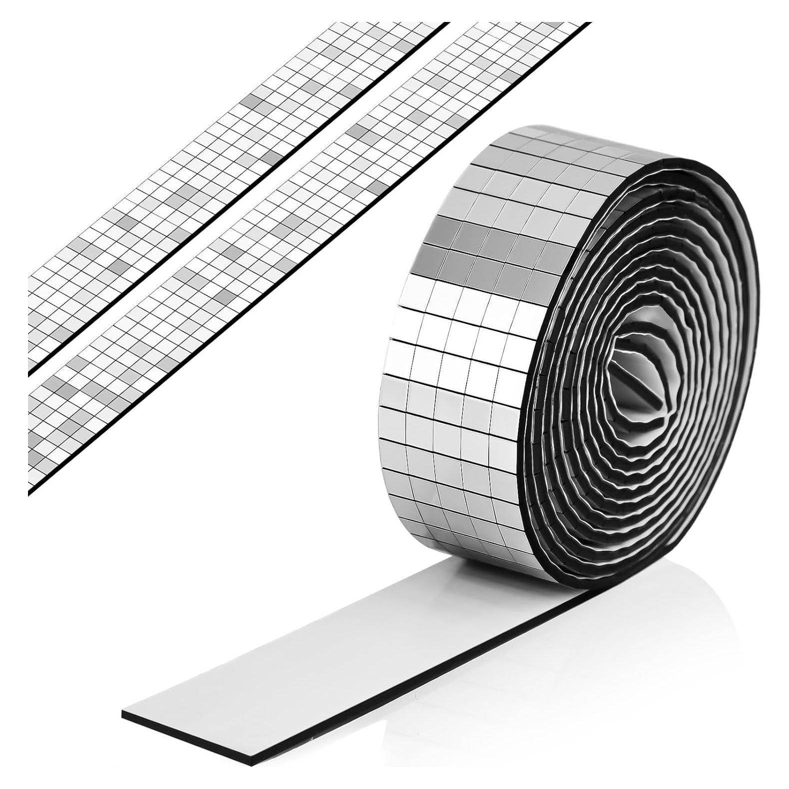 Pegatinas de Azulejos de Mosaico NiArt 1700pcs Plata 3x3mm