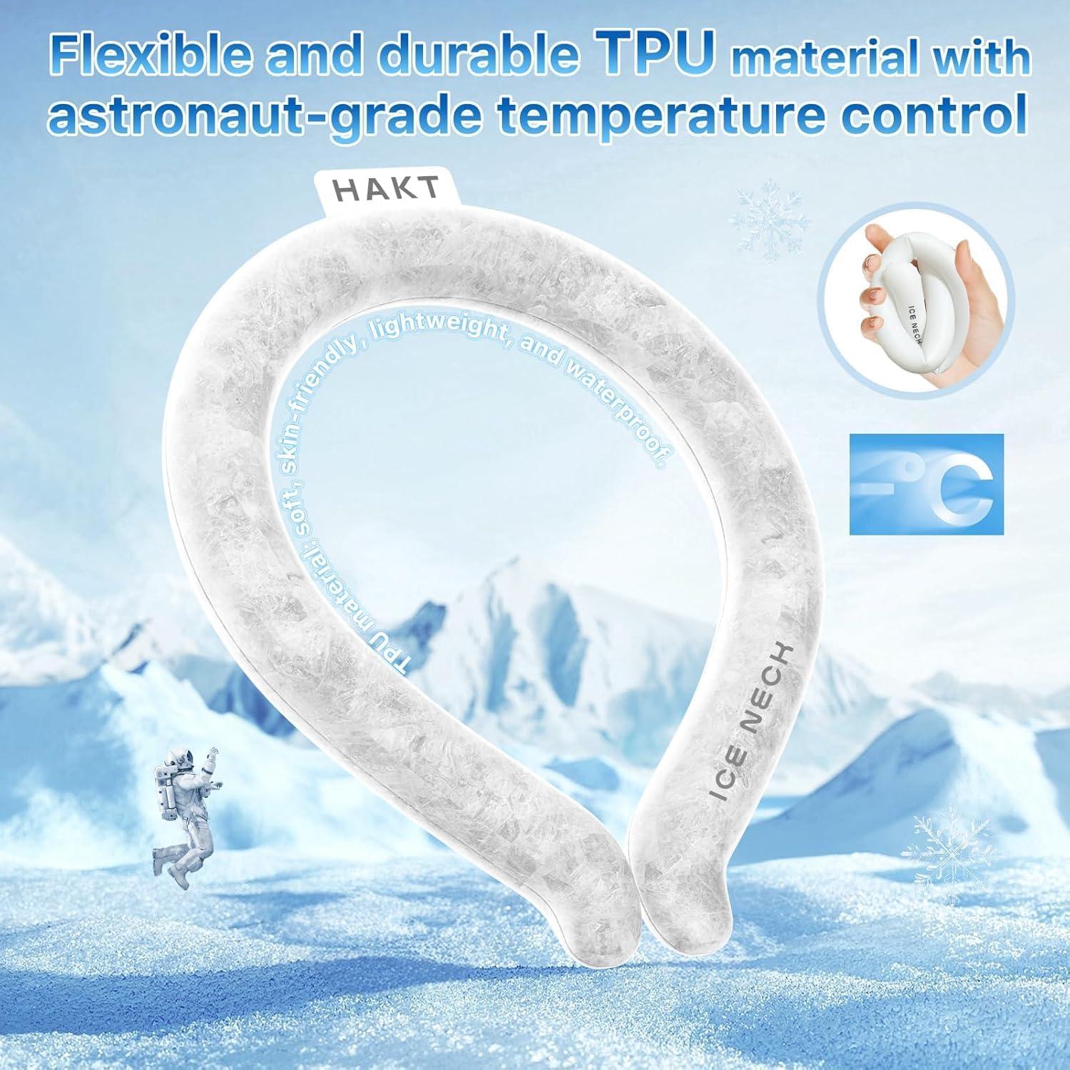 Tubo de Enfriamiento para Cuello HAKT Reutilizable 14x17.5cm