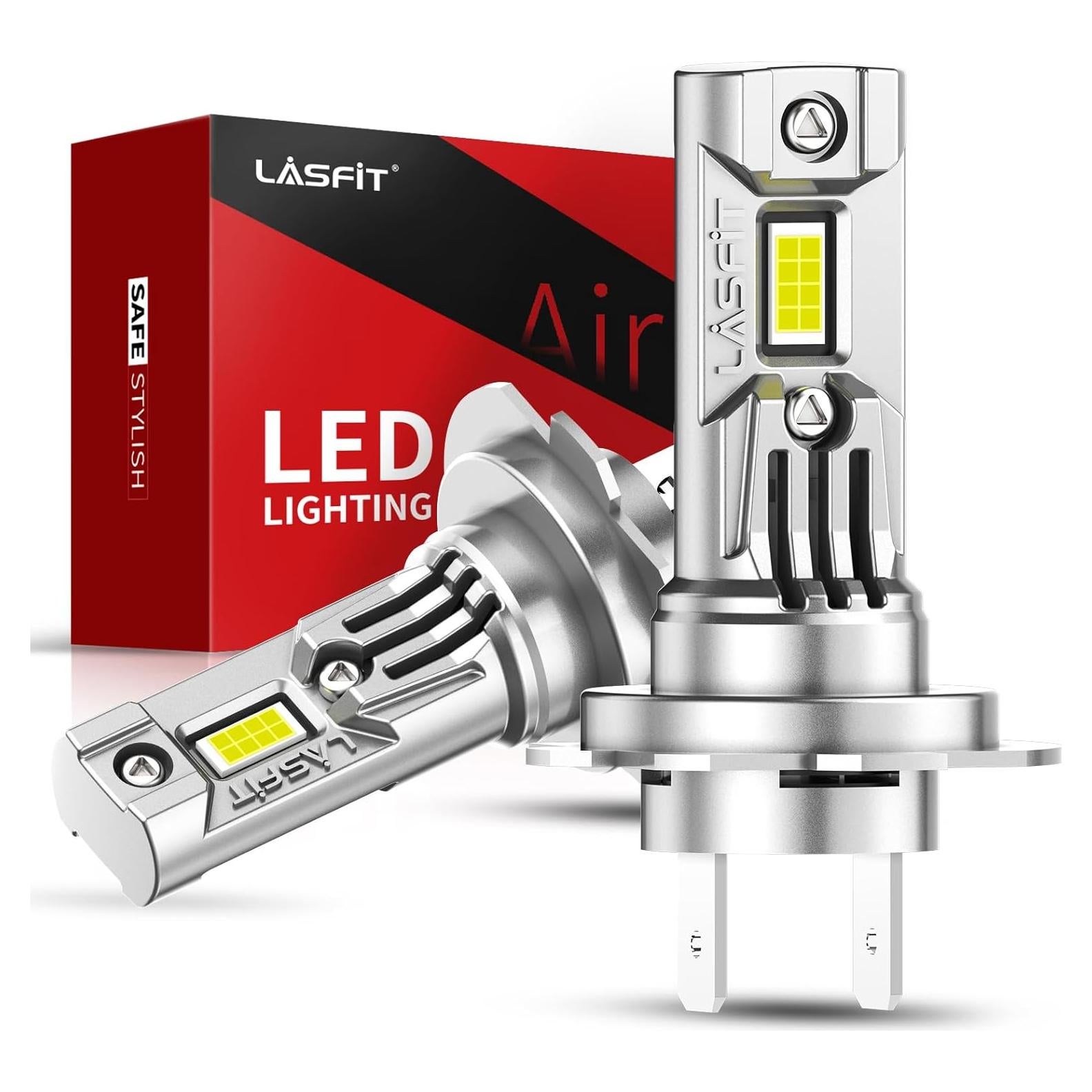 Bombillas H7 LASFIT BEAM YX 6000K Luz Fría 2 Piezas