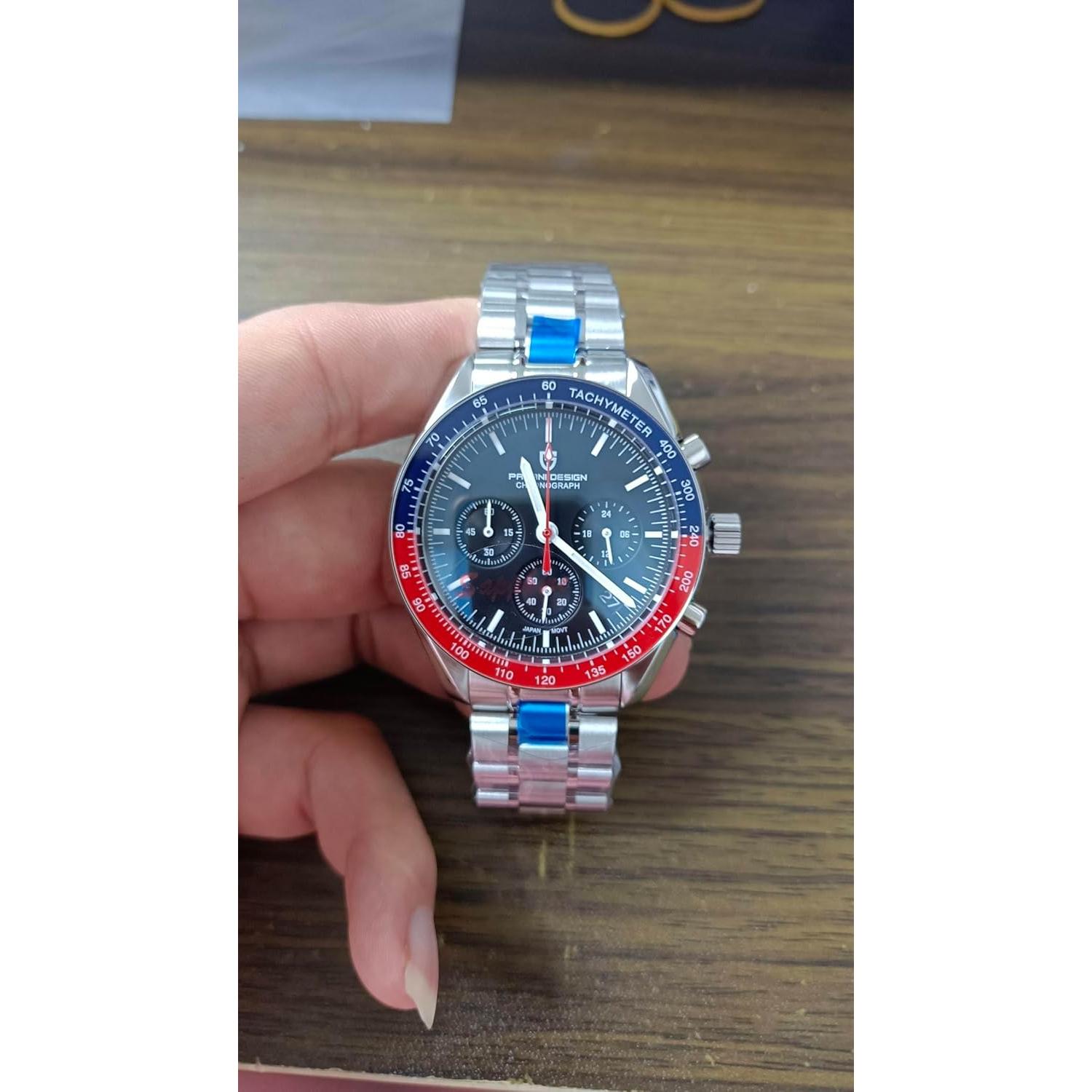 Reloj Deportivo Pagani Design 1701 V3 Cronógrafo 40mm