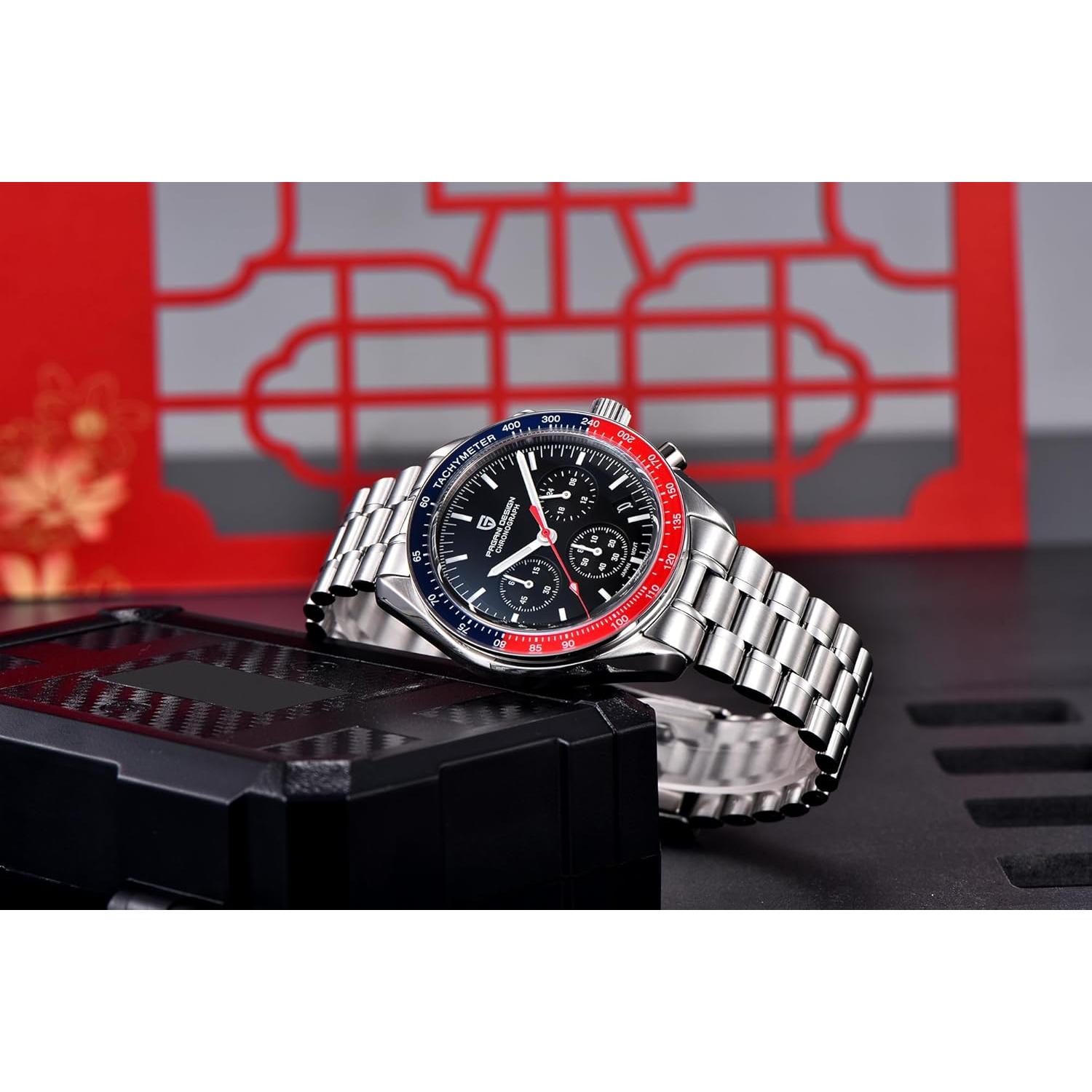 Reloj Deportivo Pagani Design 1701 V3 Cronógrafo 40mm