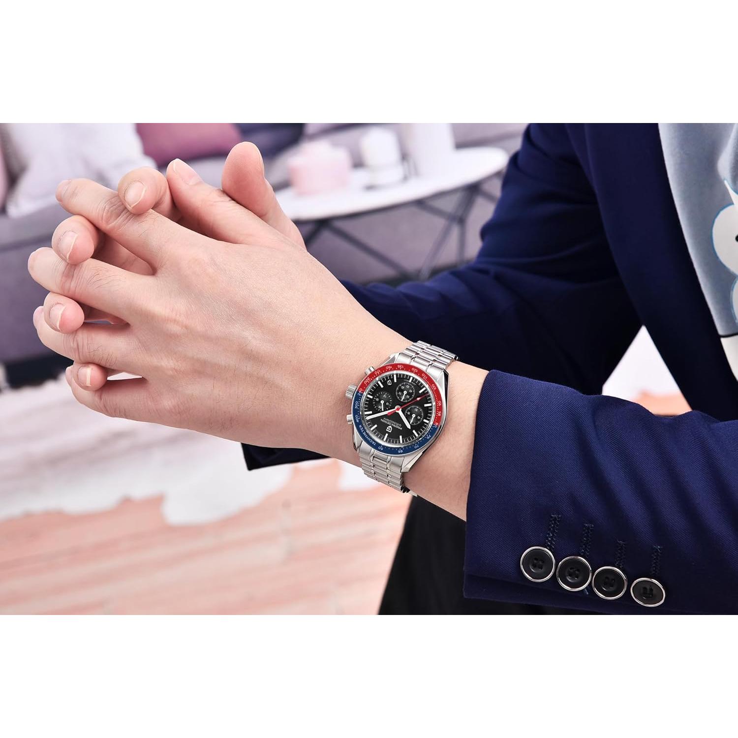 Reloj Deportivo Pagani Design 1701 V3 Cronógrafo 40mm