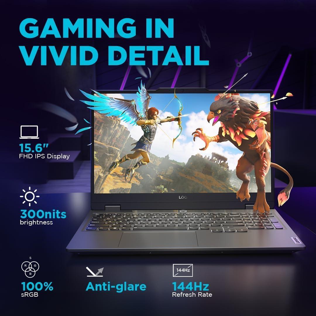 Laptop Gaming Lenovo LOQ 15 Ryzen 7 16GB RAM 1TB SSD RTX 4060