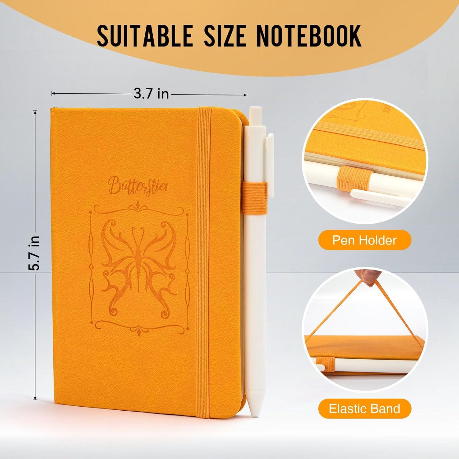 Paquete de 8 Cuadernos A6 Oucaru Colores de Caramelo